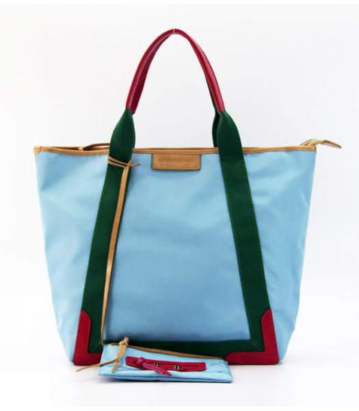 Balenciaga Primavera Estate 2011 Blue Sky Canvas Bag